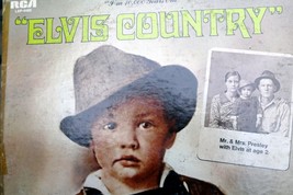 1971 Elvis Presley Elvis Country LSP-4460 - ALBUM ART COVER ONLY - $214.02 MXN