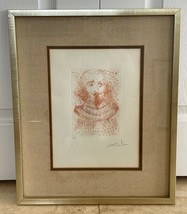 Salvador Dali Original Artist Proof Print of William Shakespeare Portrait - $1,500.00