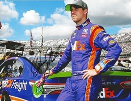 AUTOGRAPHED 2017 Denny Hamlin #11 FedEx Freight Racing CHASE FOR THE CUP... - £72.08 GBP