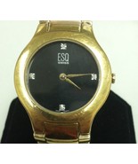 Esq Swiss Watch By Movado Golden Tone 2013 - £192.24 GBP