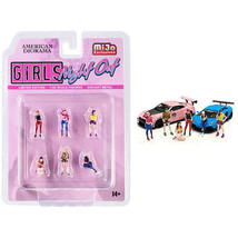 &quot;Girls Night Out&quot; 6 piece Diecast Figurine Set for 1/64 Scale Models by Ameri... - £16.53 GBP