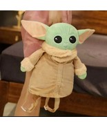 Baby Yoda Plush Backpack Toy Star Wars Mandalorian School Bag Girls Kids... - $19.99
