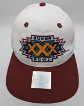 Vtg 1996 Pittsburgh Steelers NFL Super Bowl XXX 30 Logo 7 Snapback Hat Cap - £14.50 GBP