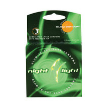 Night Light Glow-In-The-Dark Condoms (3 Pack) - £11.84 GBP