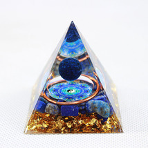 Natural Orgonite Pyramid Reiki Amethyst Energy Healing Chakra Meditation... - £9.37 GBP