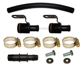 95-02 3.8L V6 Camaro Firebird Heater Hose Repair Fitting Kit with Adapte... - £29.15 GBP