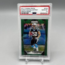 Authenticity Guarantee 
2017 Panini Prizm #249 Christian McCaffrey RC Green P... - £313.16 GBP