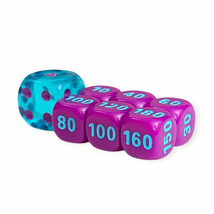 Mew VMAX League Battle Pokemon Collectible Damage Dice: Blue and Purple - $4.90
