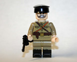 Building Toy Russian Infantry Officer WW2  Minifigure US - $6.50