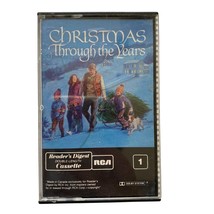 Christmas Through the Years Music Audio Cassette 1985 Readers Digest Release u - £7.50 GBP