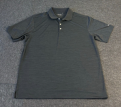 Walter Hagen Essentials Polo Shirt Black Lightweight Golf Men&#39;s XL X-Large - $14.79