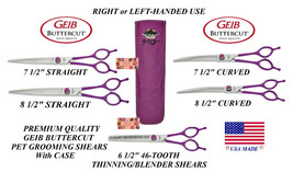 Geib Buttercut Gator Professional Pet Grooming Left Or Right Hand Shear Scissor - £87.92 GBP+