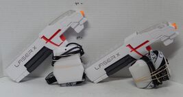 Laser X Real Life Laser Gaming Experience-2 Player Set Tested Works - $14.80