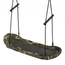 Saucer Tree Swing Surf Kids Outdoor Adjustable Swing Set - Color: Camouf... - $123.49