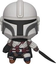 Star Wars 3D Foam Magnet - Mandalorian with DARKSABER - $14.84