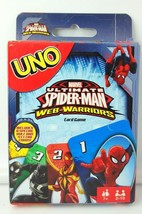 Marvel Spiderman UNO Card Game Brand new sealed package Mattel Games Rare - $16.61
