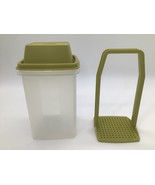 Vintage Tupperware Pickle Keeper Pic-A-Deli Avocado Green 1330 with Lid ... - $14.84