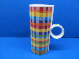 Crown Trent Fine Bone China 6&quot;X2 1/2&quot; Tall Cup Multicolored - £15.79 GBP