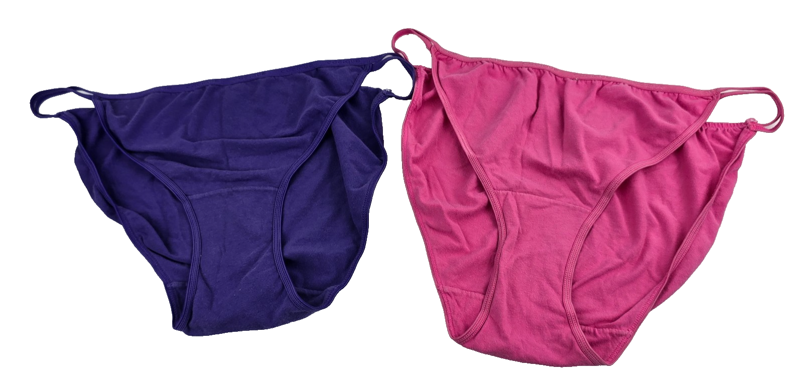 Cacique Lane Bryant Plus Cotton Panties Set of Two Size 14/16 Double Str... - $16.82