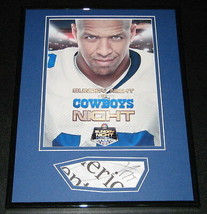 Miles Austin Signed Framed 11x14 Photo Display Cowboys Sunday Night Foot... - £50.59 GBP