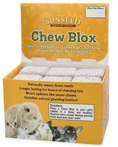 Sunseed Chew Blox: Durable Small Animal Teeth-Wearing Solution - £4.60 GBP+
