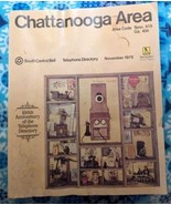 1978 Chattanooga South Central Bell Telephone Directory - $23.17