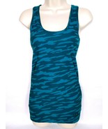 Under Armour Women&#39;s Heat Gear Tank Top Small Athletic Teal Camouflage R... - €21,65 EUR