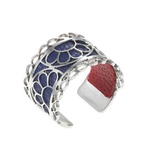 Cremo Argent Adjustable Argent Rings stainless steel Hand Open Finger Open Rings - £16.32 GBP