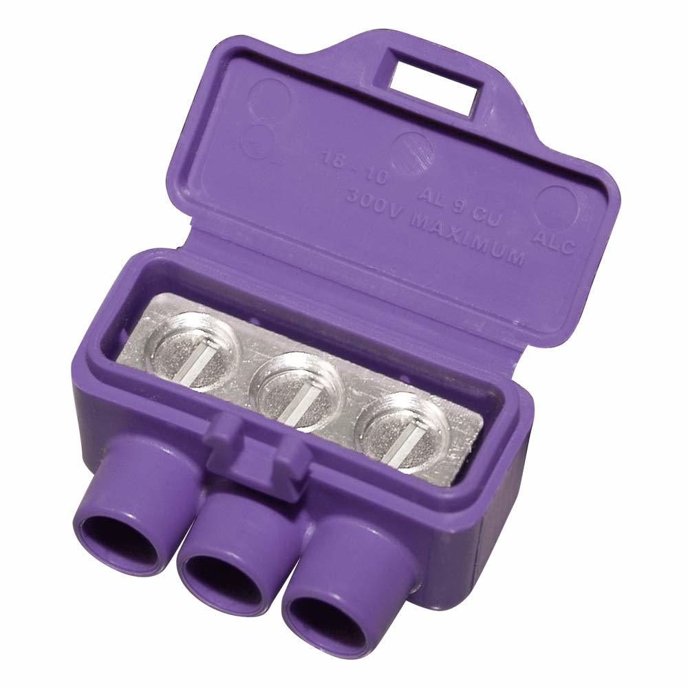 King Innovation 95110 3-Port Aluminum Copper (10-Pack) Wire Connector, 1... - $60.34