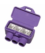 King Innovation 95110 3-Port Aluminum Copper (10-Pack) Wire Connector, P... - €52,59 EUR