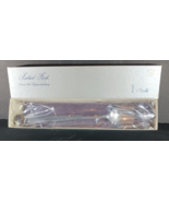 Vintage Gerity Clover Extra Large  12&quot; SALAD SERVING FORK Silver Plate H... - $297.19 MXN