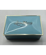 Vintage Louis Sherry New York Hinged Candy Box Tiffany Blue Empty 2.24x1... - £19.08 GBP