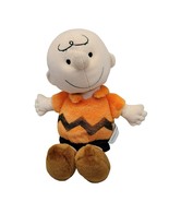 Peanuts Charlie Brown Kohls Cares Plush Doll Stuffed Animal Toy Orange S... - £15.79 GBP