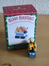 1998 Disney Hallmark Merry Miniatures Pluto’s Coal Car  - $8.00