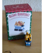 1998 Disney Hallmark Merry Miniatures Pluto’s Coal Car  - $10.97 CAD