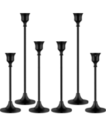 Candlestick Holders,Taper Candle Holder for Candlesticks Black Candelabr... - $791.93 MXN