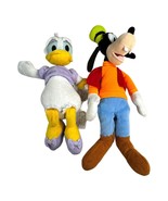 Disney World Store Just Play Goofy &amp; Daisy Duck Plush Toy Set Stuffed An... - $14.01