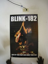 Blink-182 Poster Take Off Your Pants And Jacket Tour 2001 Blink 182 Blin... - $899.99