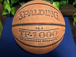 Spalding TF-1000 Vintage Game Ball ZK Microfiber Composite Basketball 28... - £9.94 GBP