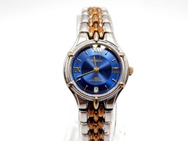 Womens Armitron Now Watch New Battery Blue Dial Two-Tone - £15.95 GBP