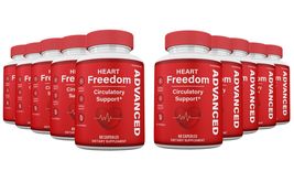 10 Pack Heart Freedom Capsules, Heart Freedom Pills Circulation &amp; Blood ... - £153.17 GBP