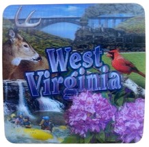 West Virginia 3D Drink Coasters 4 Pack - $7.99