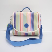 Kipling Kichirou Insulated Lunch Bag AC7256 Polyester Beachside Stripes $59 NWT - £36.04 GBP