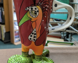 Lynda Corneille SWAK Bird Mug Maroon/Red - $20.78