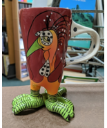 Lynda Corneille SWAK Bird Mug Maroon/Red - $20.78