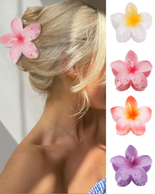 Flower Hair Claw Clips-4Pcs for Thick Hair,Strong Hold Nonslip,Hawaiian,... - $12.63
