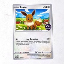 EEVEE Chatime Promo 355/S-P Cha Time Campaign Stamp Pokemon TCG Indonesi... - £19.60 GBP