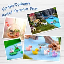 105 Miniature Fairy Garden Accessories Fairy Garden Kit Fairy Garden Animals Min - £32.25 GBP
