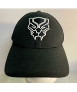 Marvel Black Panther Denim Hook and Loop Adjustable Baseball Hat Cap Pre... - $22.84 CAD