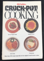 Vintage 1975 Rival Crock Pot Cooking Cookbook 5.75&quot; x 8.5&quot; More than 300 Recipes - £7.43 GBP